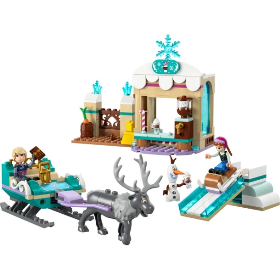 Imagine LEGO Disney Aventura pe sanie a Annei 43256