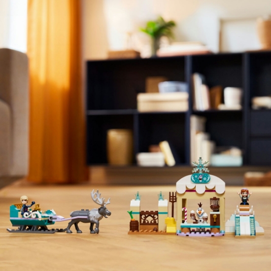 Imagine LEGO Disney Aventura pe sanie a Annei 43256