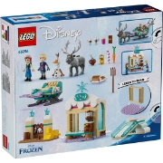 Imagine LEGO Disney Aventura pe sanie a Annei 43256