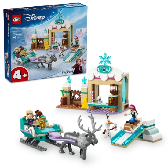 Imagine LEGO Disney Aventura pe sanie a Annei 43256