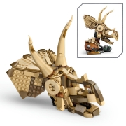 Imagine LEGO JURASSIC WORLD FOSILE DE DINOZAUR CRANIU DE TRICERATOPS 76969