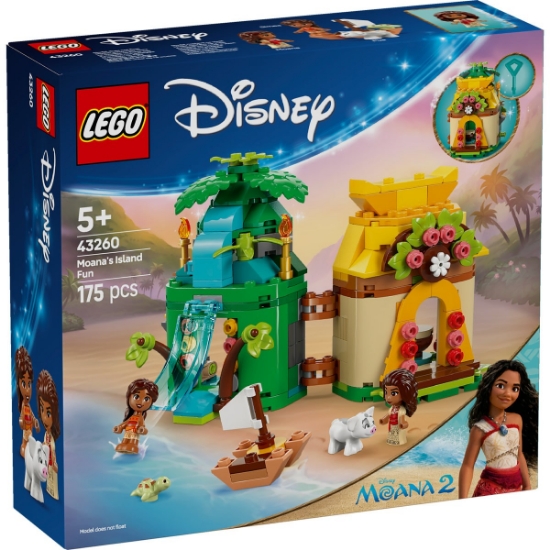 Imagine LEGO DISNEY DISTRACTIE PE INSULA MOANEI 43260