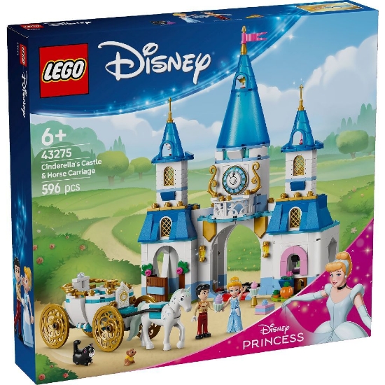 Imagine LEGO DISNEY CASTELUL SI CALEASCA CENUSARESEI 43275