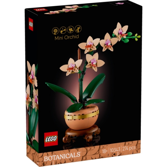 Imagine LEGO BOTANICALS MINI ORHIDEE 10343