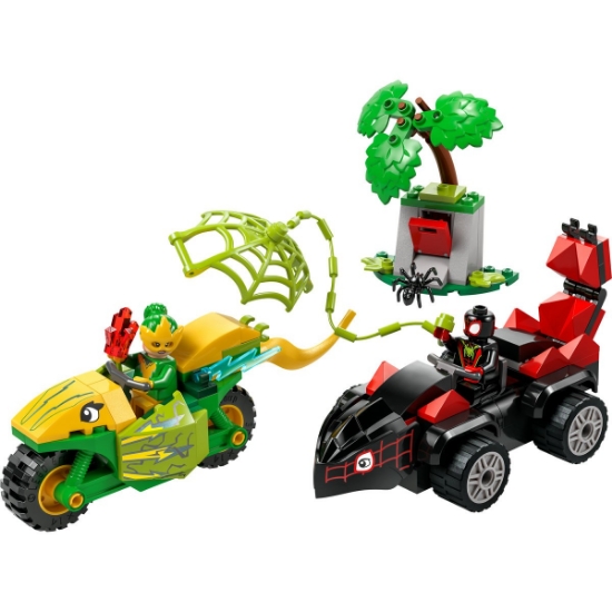 Imagine Lego Spidey Spin și Electro în Dino-vehicule 11198