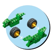 Imagine LEGO SPIDEY SPIN SI ELECTRO IN DINO-VEHICULE 11198