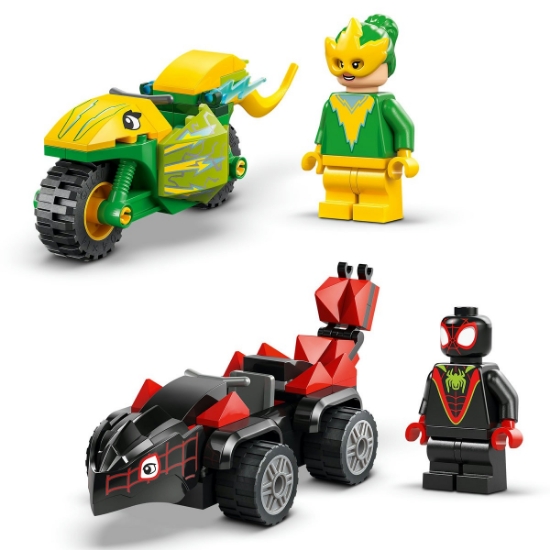 Imagine Lego Spidey Spin și Electro în Dino-vehicule 11198