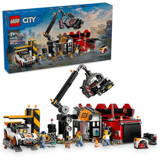 Imagine Lego City Cimitir de mașini vechi 60472