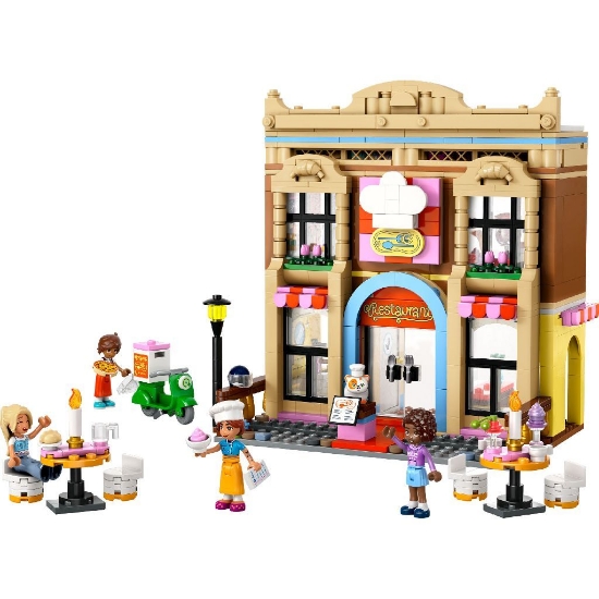Imagine Lego Friends Restaurant și Școala de Gastronomie 42655