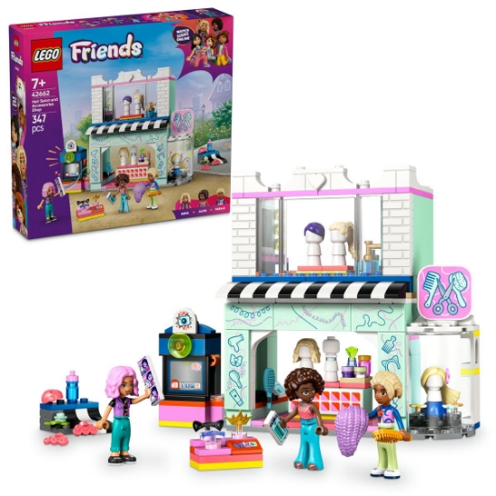 Imagine Lego Friends Salon de coafură și magazin de accesorii 42662
