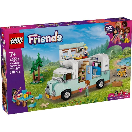 Imagine  Lego Friends aventura în rulota cu prietenii 42663