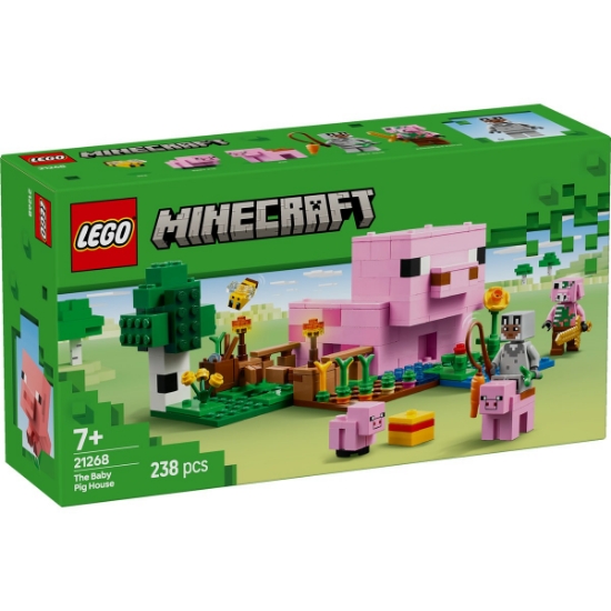 Imagine LEGO MINECRAFT CASA-PURCELUS 21268