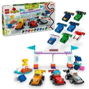 Imagine LEGO DUPLO ECHIPA F1: MASINI SI PILOTI DE CURSE 10445