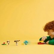 Imagine LEGO SONIC ÎNFRUNTARE LA FOCUL DE TABARA AL LUI SONIC 77001