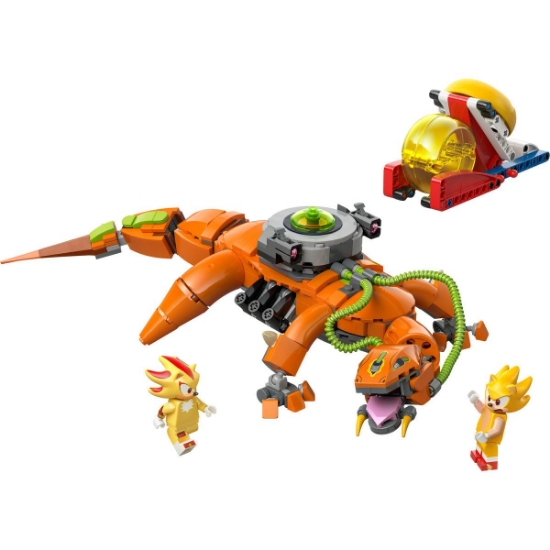 Imagine Lego Sonic Super Shadow vs. Biolizard 77003