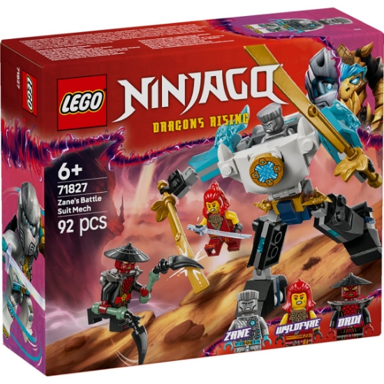 Imagine LEGO NINJAGO COSTUMUL ROBOT DE LUPTA AL LUI ZANE 71827