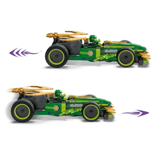 Imagine Lego Ninjago Mașina de curse pull-back a lui Lloyd 71828