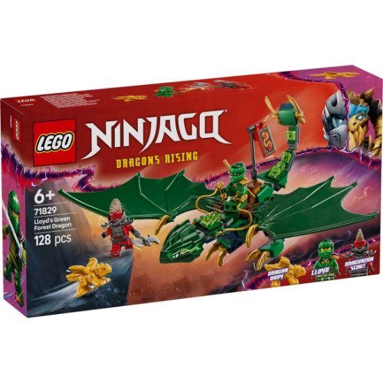 Imagine LEGO NINJAGO DRAGONUL DE PADURE AL LUI LLOYD 71829