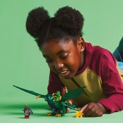 Imagine LEGO NINJAGO DRAGONUL DE PADURE AL LUI LLOYD 71829