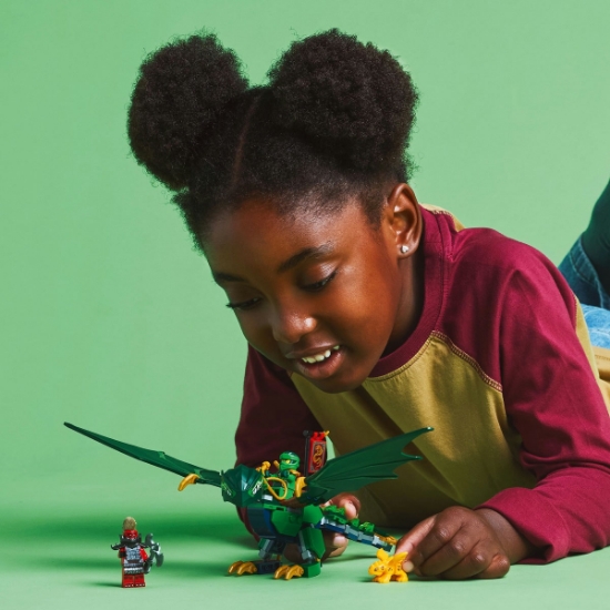 Imagine LEGO Ninjago Dragonul de Pădure al lui Lloyd 71829