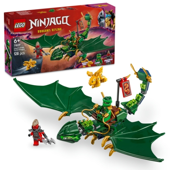 Imagine LEGO Ninjago Dragonul de Pădure al lui Lloyd 71829