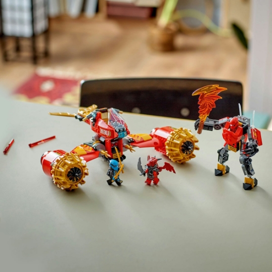 Imagine Lego Ninjago Vehiculul-robot zburător al lui Kai 71830