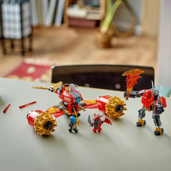 Imagine Lego Ninjago Vehiculul-robot zburător al lui Kai 71830