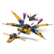 Imagine LEGO NINJAGO SUPERAVIONUL CU REACTIE AL LUI RAS SI ARIN 71833