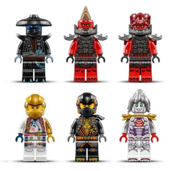 Imagine Lego Ninjago Ultrarobotul combinat al lui Zane 71834