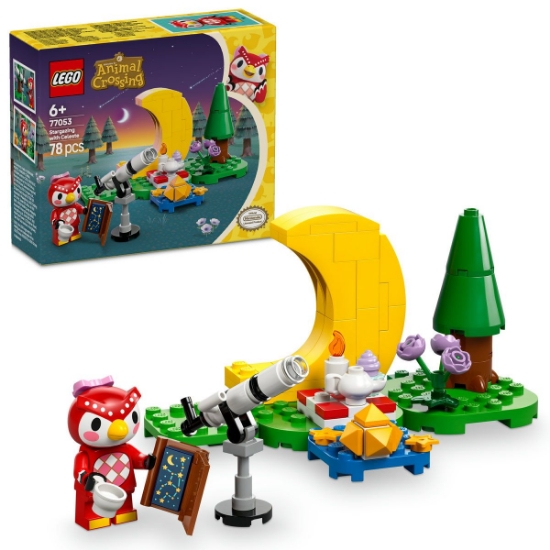 Imagine LEGO Animal Crossing Observarea stelelor cu Celeste 77053