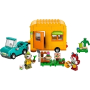 Imagine LEGO ANIMAL CROSSING CARAVANA SI MAGAZINUL DE GRADINARIT AL LUI LEIF 77054