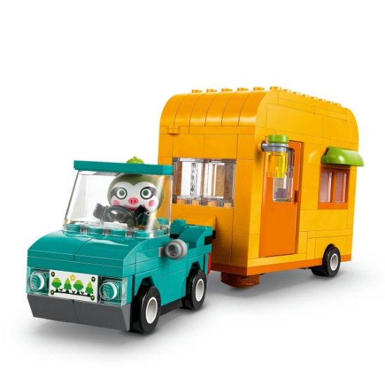 Imagine LEGO Animal Crossing Caravana și magazinul de grădinărit al lui Leif 77054