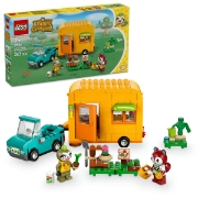 Imagine LEGO ANIMAL CROSSING CARAVANA SI MAGAZINUL DE GRADINARIT AL LUI LEIF 77054