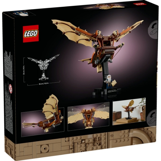 Imagine LEGO ICONS MASINA ZBURATOARE A LUI LEONARDO DA VINCI 10363