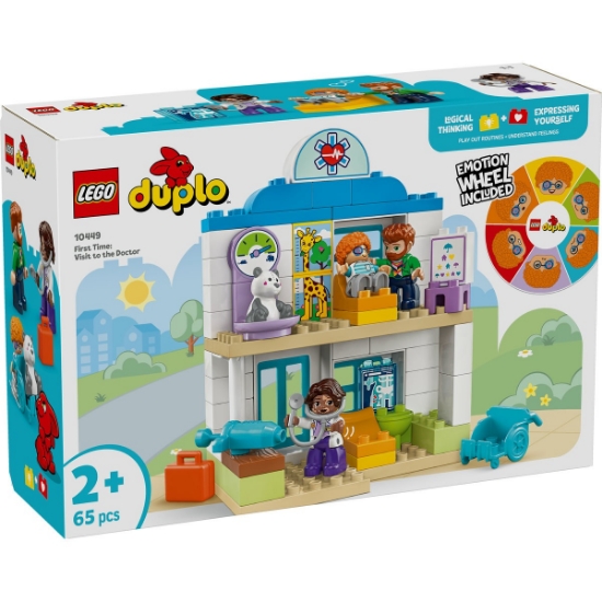 Imagine LEGO DUPLO PRIMA VIZITA LA DOCTOR 10449