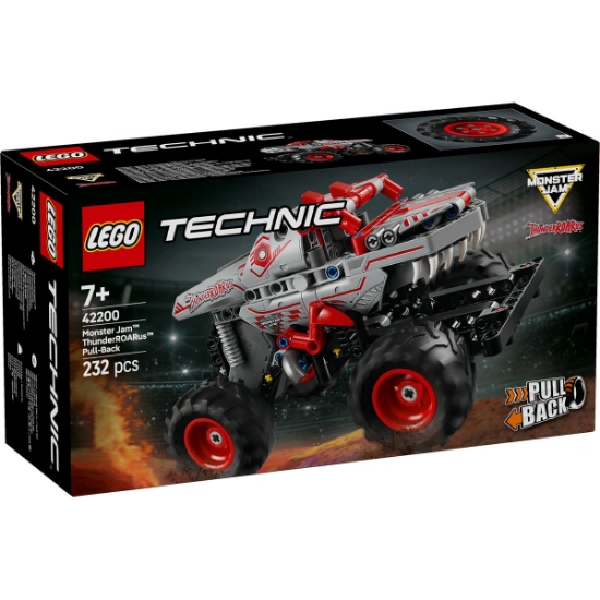 Imagine LEGO TECHNIC MONSTER JAM THUNDERROARUS PULL-BACK 42200