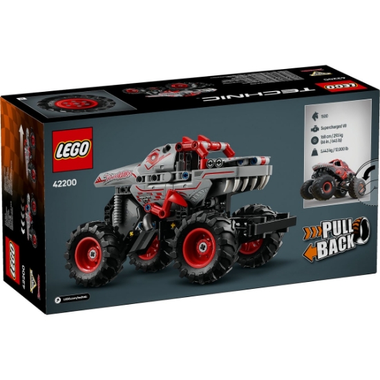 Imagine Lego Technic Monster Jam ThunderROARus Pull-Back 42200
