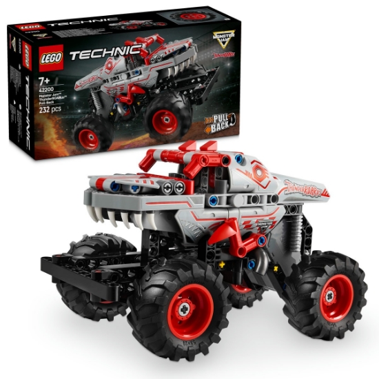 Imagine Lego Technic Monster Jam ThunderROARus Pull-Back 42200