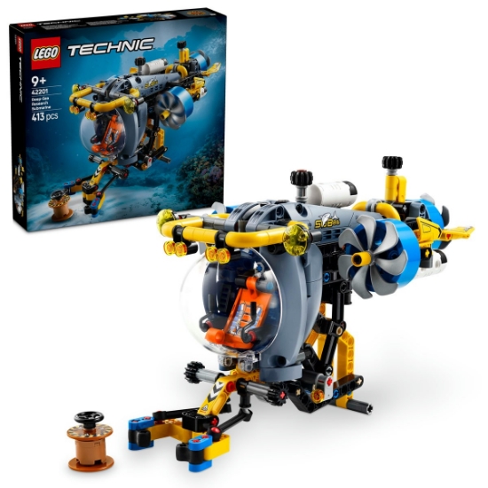 Imagine LEGO Technic Submarin de cercetare 42201