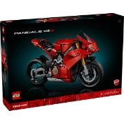 Imagine LEGO TECHNIC MOTOCICLETA DUCATI PANIGALE V4 S 42202