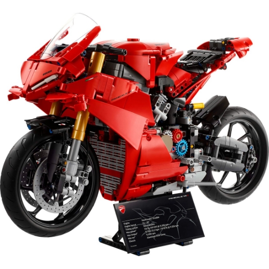 Imagine Lego Technic Motocicleta Ducati Panigale V4 S 42202