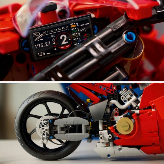 Imagine Lego Technic Motocicleta Ducati Panigale V4 S 42202