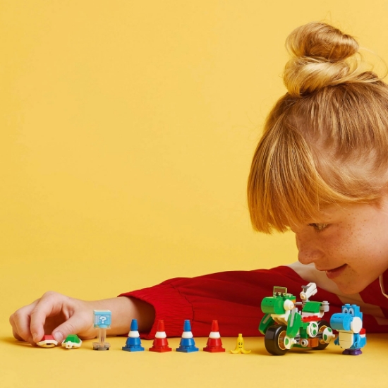 Imagine LEGO Super Mario Mario Kart Yoshi Bike 72031