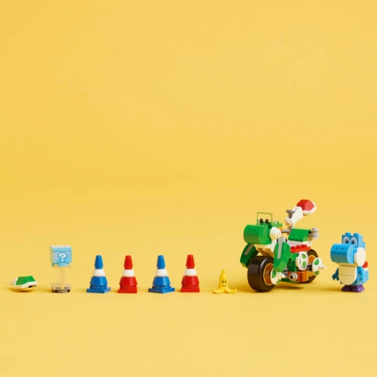 Imagine LEGO Super Mario Mario Kart Yoshi Bike 72031