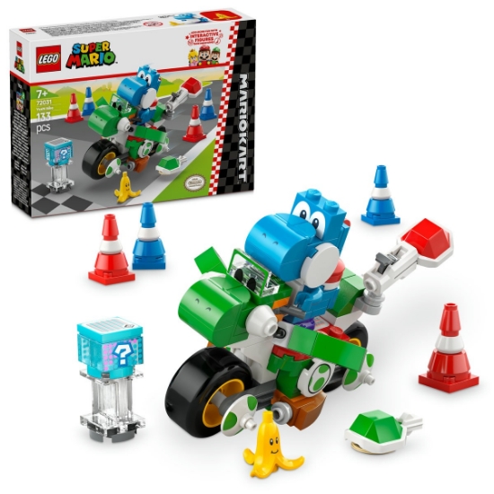 Imagine LEGO Super Mario Mario Kart Yoshi Bike 72031