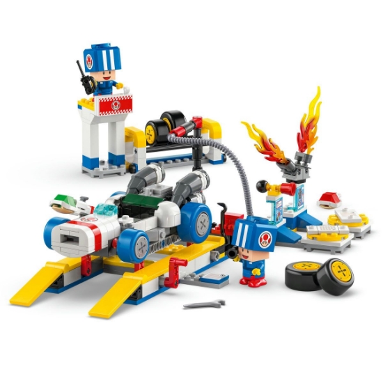 Imagine LEGO Super Mario Mario Kart Garajul lui Toad 72035