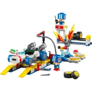 Imagine LEGO SUPER MARIO MARIO KART GARAJUL LUI TOAD 72035