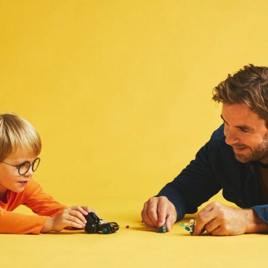 Imagine LEGLego Super Heroes Batman și Batmobile vs. Mr. Freeze 76301