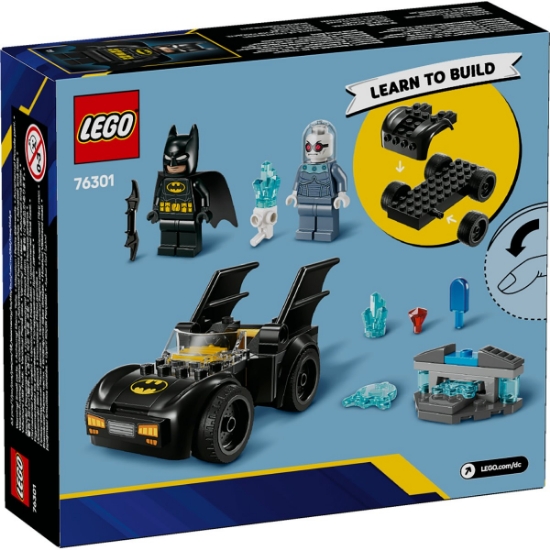Imagine LEGLego Super Heroes Batman și Batmobile vs. Mr. Freeze 76301