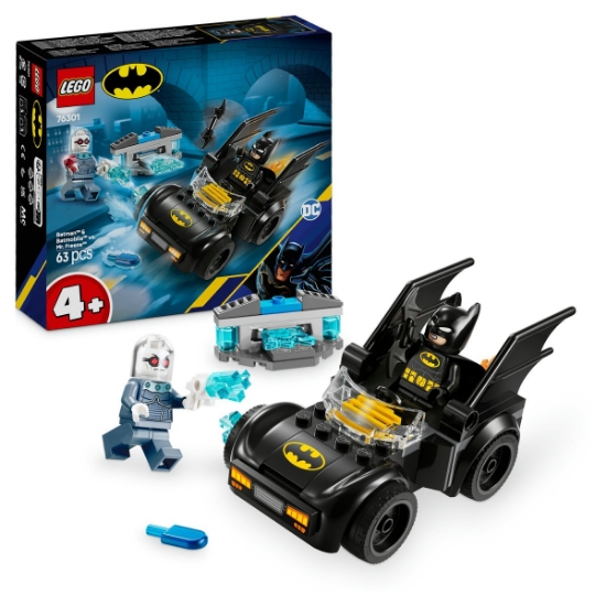 Imagine LEGLego Super Heroes Batman și Batmobile vs. Mr. Freeze 76301